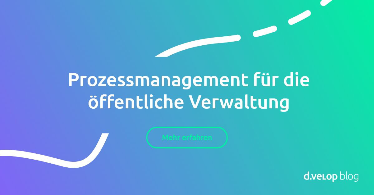 Prozessmanagement Für Die öffentliche Verwaltung