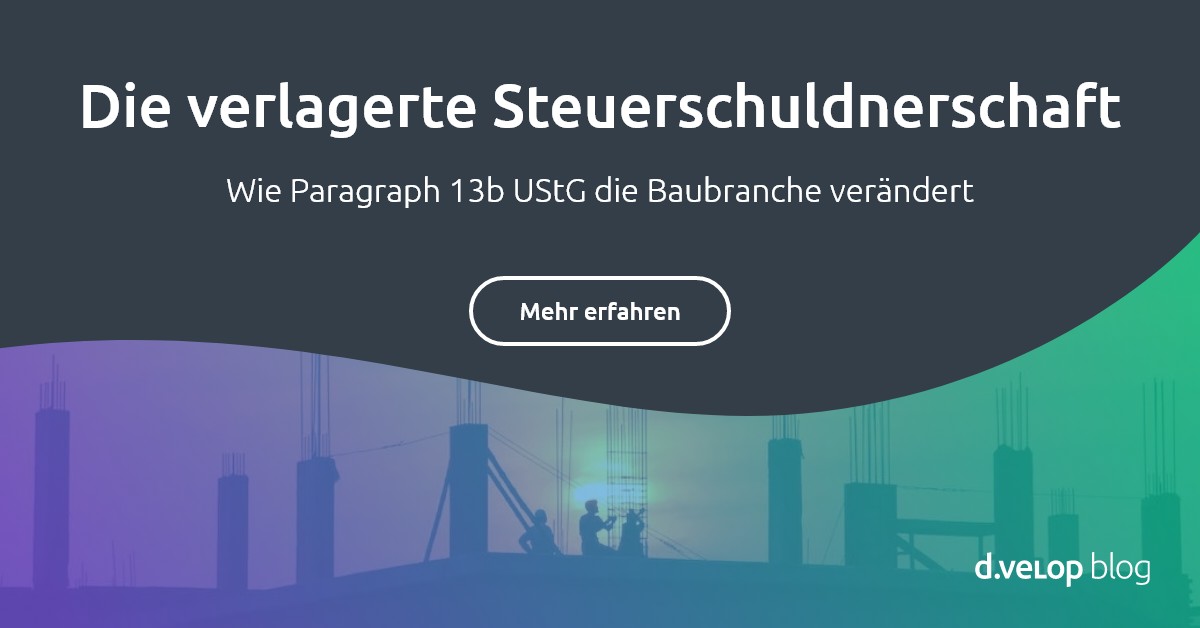 Wie Paragraph 13b UStG Die Baubranche Verändert