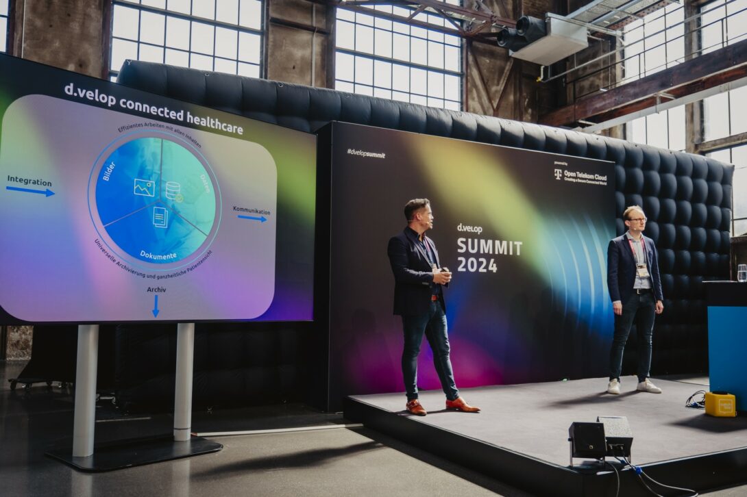 Vortrag d.velop connected healthcare auf dem d.velop summit