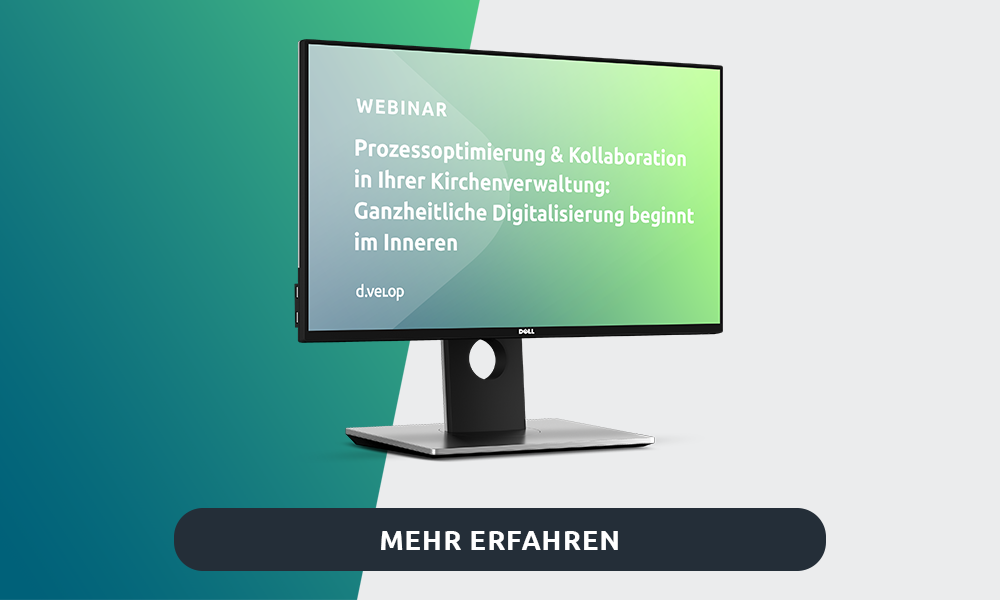 Webinar: Ganzheitliche Digitalisierung Ihrer Kirchenverwaltung - Jetzt anmelden