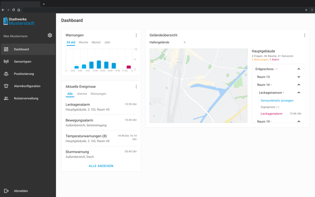 Dashboard CityLink App Admin Portal