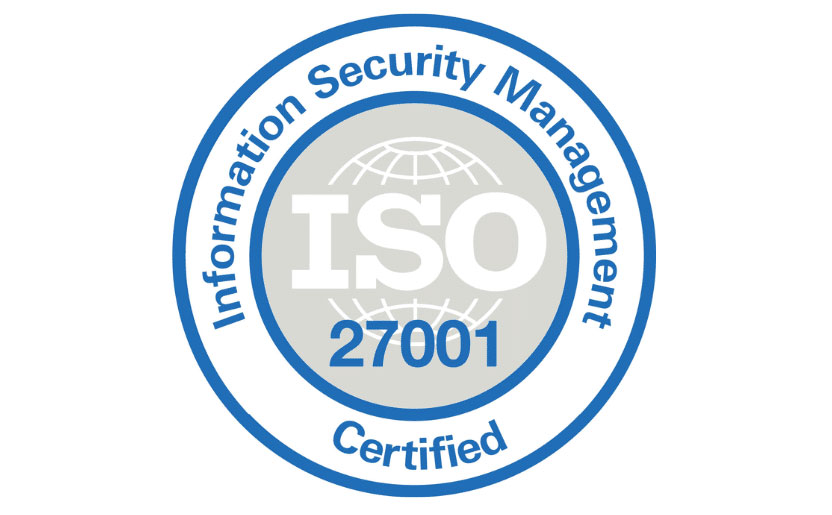 Logo vom ISO 27001 Zertifikat