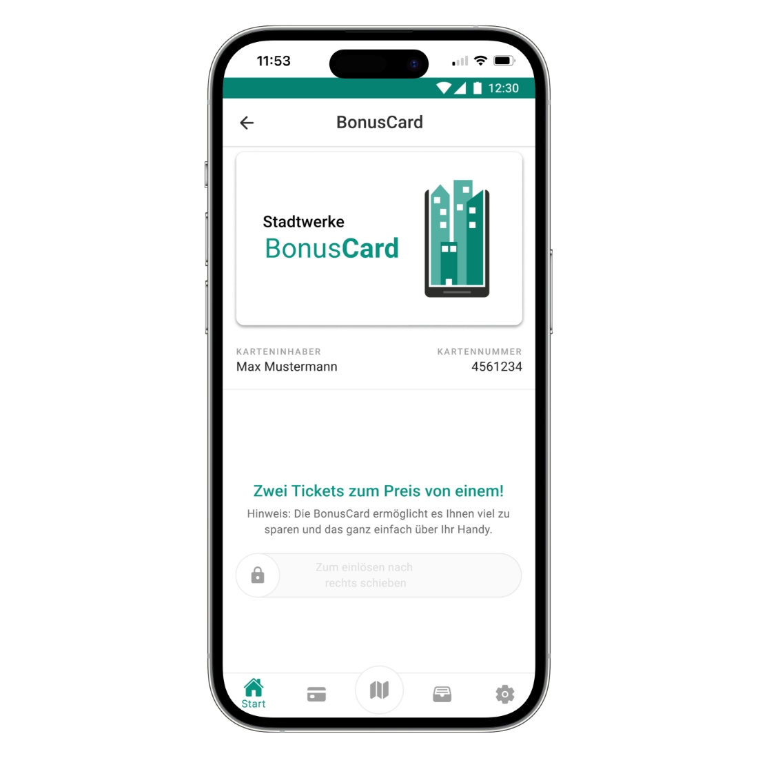 Standwerke App Bonus Card