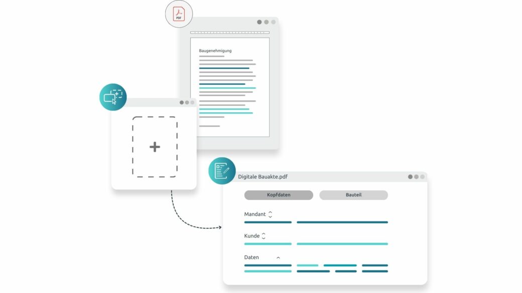 Headergrafik Digitale Bauakte